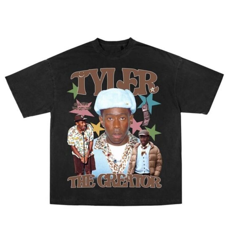 Tyler The Creator Graphic Tee Design Digital